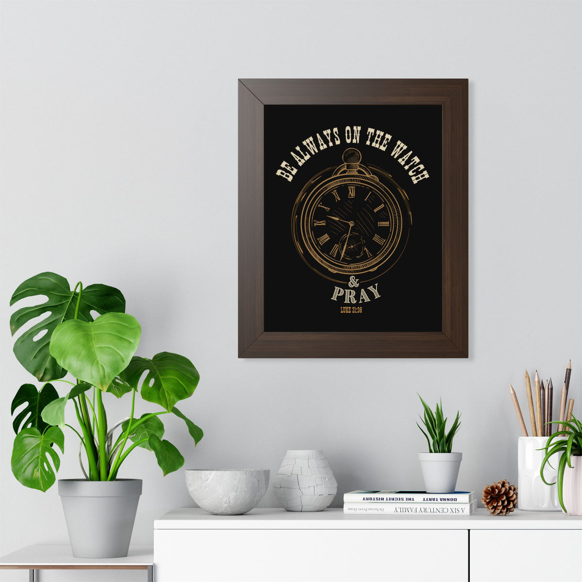 Vintage Pocket Watch Wall Art